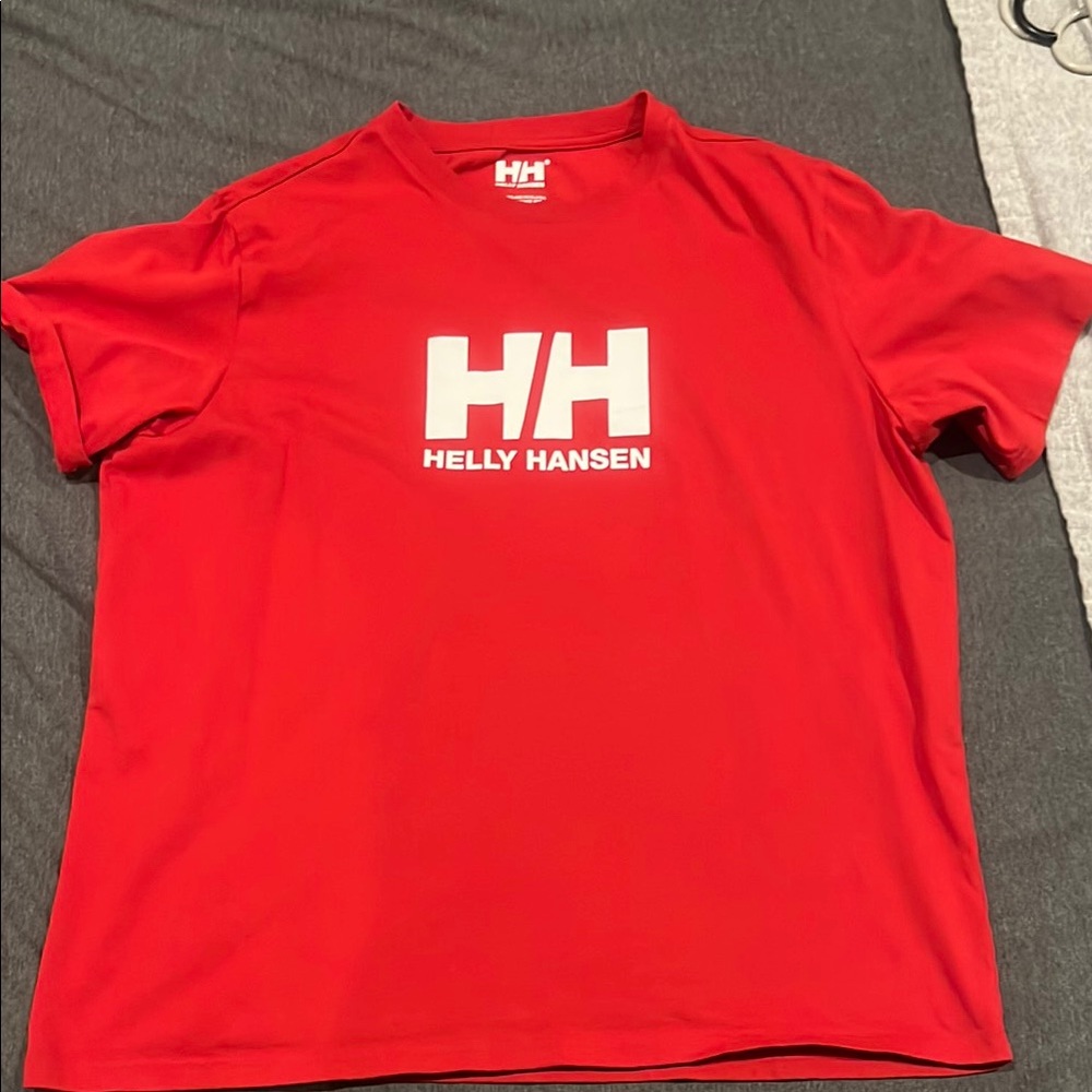 Helly Hansen Red Short Sleeve Tee